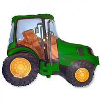 FM фигура 902681 Трактор зелёный МИНИ 14" фольгированный шар