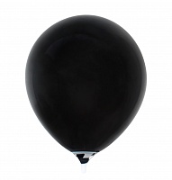 10""(23см) черный (BLACK) пастель Китай BB_10_114 100шт/уп